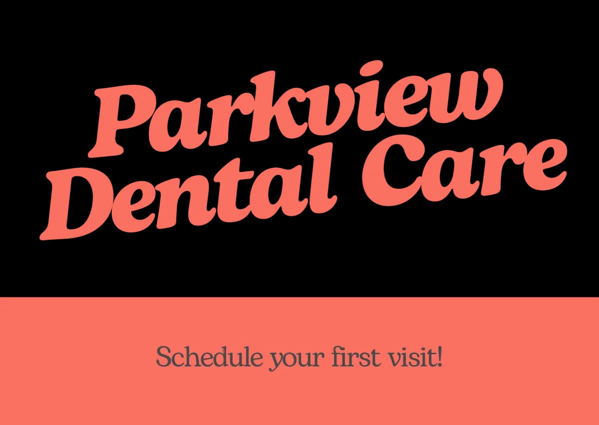 Dental appointment reminder postcard for patient outreach